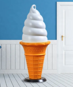 ice cream advertising lamp japan